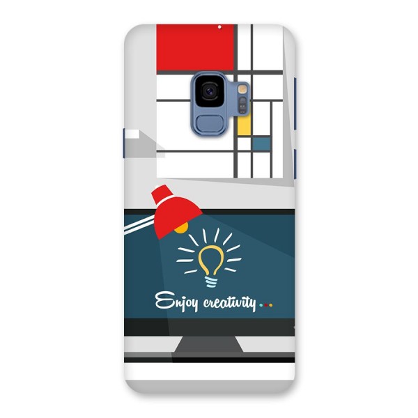 Creative Workspace Design Back Case for Galaxy S9